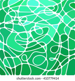 abstract vector stained-glass mosaic background