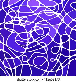 abstract vector stained-glass mosaic background