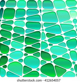 abstract vector stained-glass mosaic background