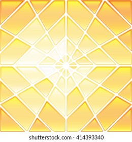 abstract vector stained-glass mosaic background
