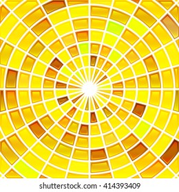 abstract vector stained-glass mosaic background