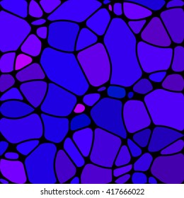 abstract vector stained-glass mosaic background
