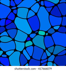 abstract vector stained-glass mosaic background