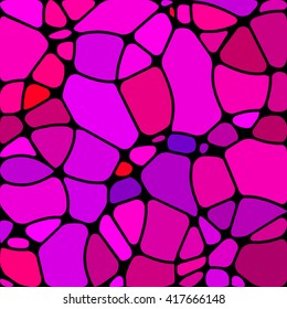 abstract vector stained-glass mosaic background