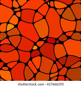 abstract vector stained-glass mosaic background