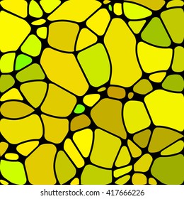 abstract vector stained-glass mosaic background