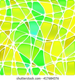 abstract vector stained-glass mosaic background
