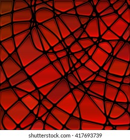abstract vector stained-glass mosaic background