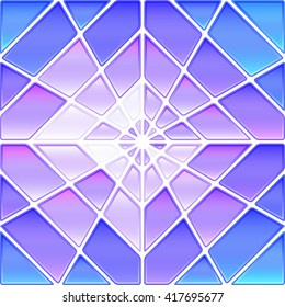 abstract vector stained-glass mosaic background