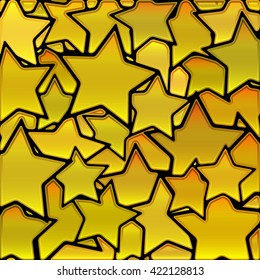 abstract vector stained-glass mosaic background