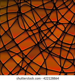 abstract vector stained-glass mosaic background