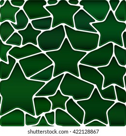 abstract vector stained-glass mosaic background