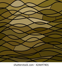 abstract vector stained-glass mosaic background