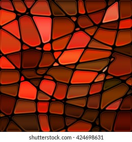 abstract vector stained-glass mosaic background