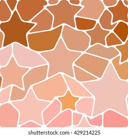 abstract vector stained-glass mosaic background