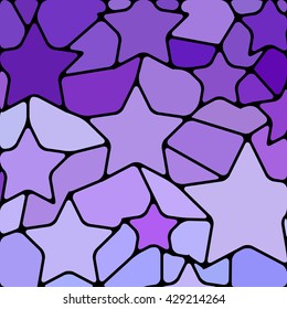 abstract vector stained-glass mosaic background