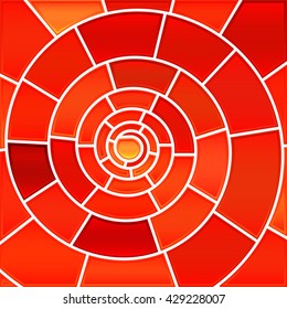 abstract vector stained-glass mosaic background