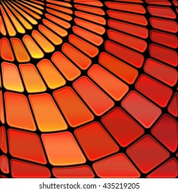 abstract vector stained-glass mosaic background