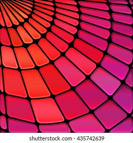 abstract vector stained-glass mosaic background