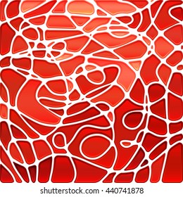 abstract vector stained-glass mosaic background