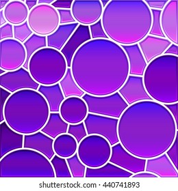 abstract vector stained-glass mosaic background