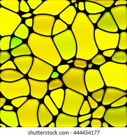 abstract vector stained-glass mosaic background