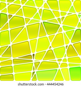 abstract vector stained-glass mosaic background
