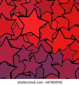 abstract vector stained-glass mosaic background