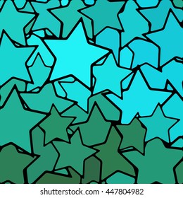 abstract vector stained-glass mosaic background