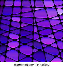 abstract vector stained-glass mosaic background