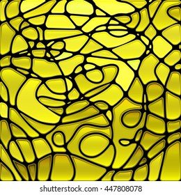 abstract vector stained-glass mosaic background