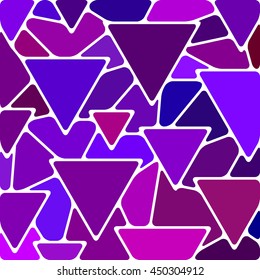 abstract vector stained-glass mosaic background