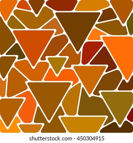 abstract vector stained-glass mosaic background