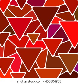 abstract vector stained-glass mosaic background