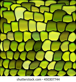 abstract vector stained-glass mosaic background