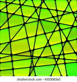 abstract vector stained-glass mosaic background
