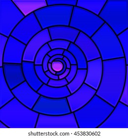 abstract vector stained-glass mosaic background