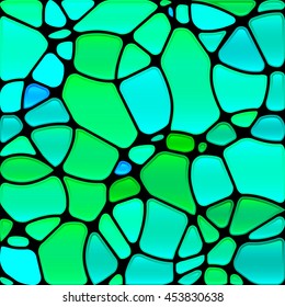 abstract vector stained-glass mosaic background