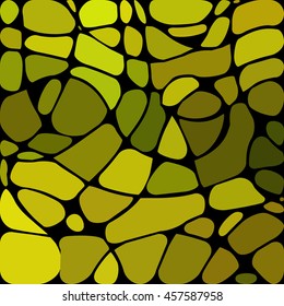 abstract vector stained-glass mosaic background