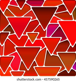 abstract vector stained-glass mosaic background