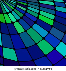 abstract vector stained-glass mosaic background