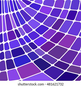 abstract vector stained-glass mosaic background - purple and violet