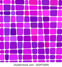 abstract vector stained-glass mosaic background - purple and violet