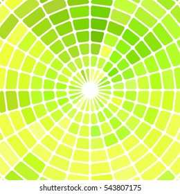 abstract vector stained-glass mosaic background - green and yellow