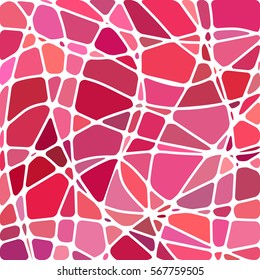 abstract vector stained-glass mosaic background - red and purple