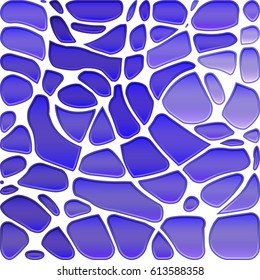 abstract vector stained-glass mosaic background - light violet