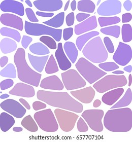abstract vector stained-glass mosaic background - purple and violet