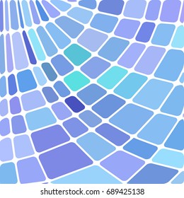 abstract vector stained-glass mosaic background - blue and violet