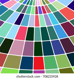 abstract vector stained-glass mosaic background - green, blue and red