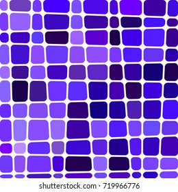 abstract vector stained-glass mosaic background - blue and violet